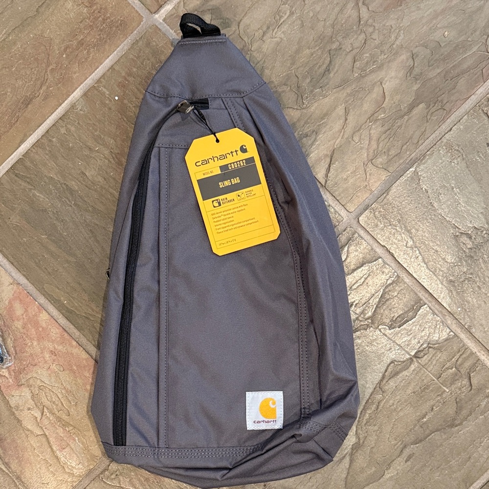 Carhartt Charcoal Belt Bag for Men